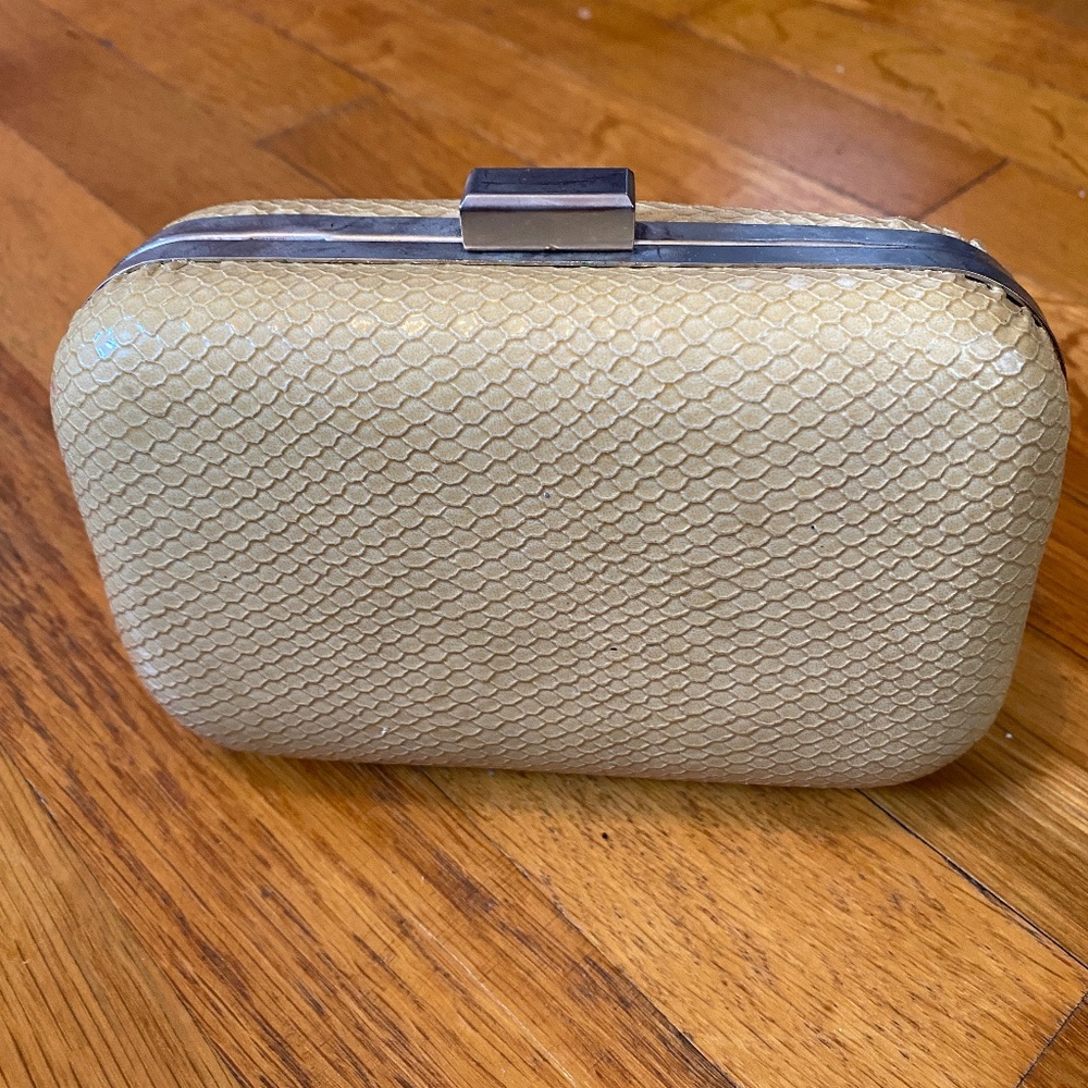 Style & Co Snakeskin Clutch